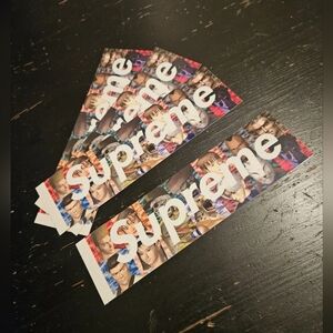 You're buying 1 Supreme x Yohji Yamamoto x Tekken Box Logo Sticker from FW22